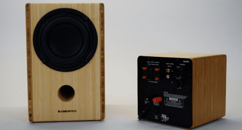 connect subwoofer
